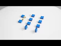 3296W-B 0,5w Resistência ajustável Potenciômetro de trimador de pinos cermet