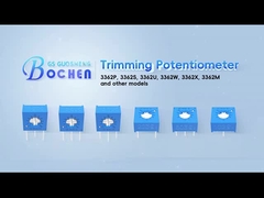 3362P 0.5W 100K Potenciômetro de trimmer de cermet único Resistência ajustável