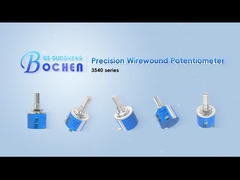 3540S-1-202L 2W 2k Ohms Wirewound Potentiometer OEM de alta precisão