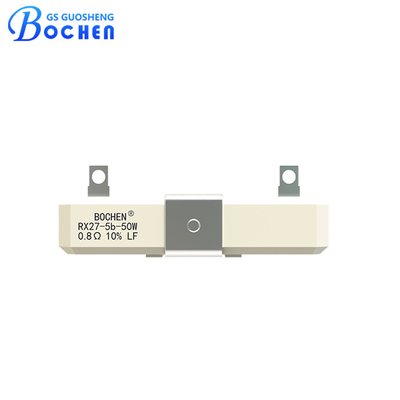 10w 20w 30w 40w 50w 50ohm 80ohm 100ohm Resistores cerâmicos a granel RX27-5B-50W