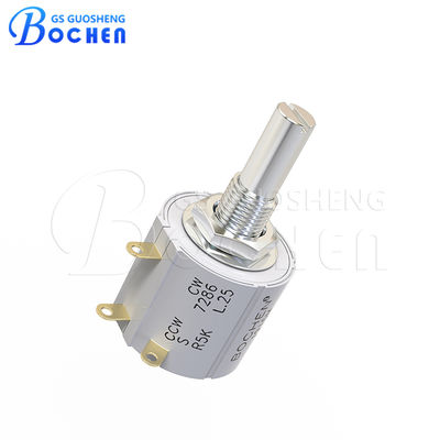 BOCHEN 7286 r2kl025 Wirewound Potentiometer Estilo de montagem Painel de montagem Tipo de elemento Wirewound